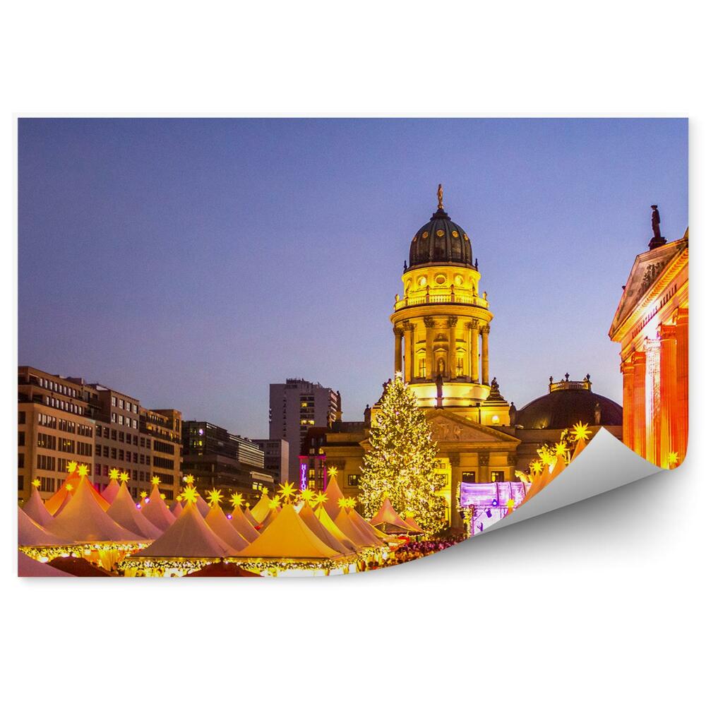 Fotótapéta Karácsonyi vásár Berlini piactéren
