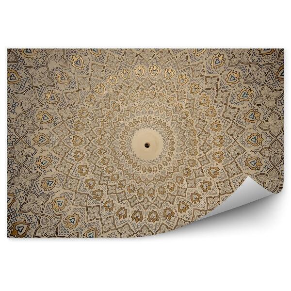 Fotótapéta Keleti minta arany lyuk formák