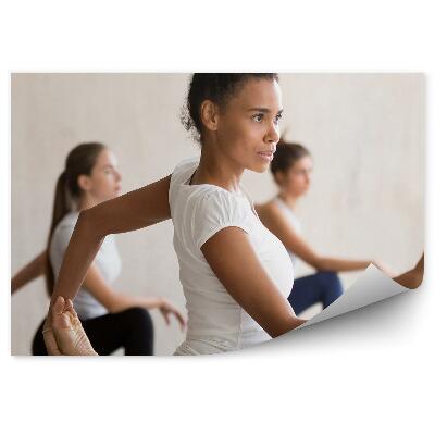 Fotótapéta Fitness sport nő nyújtás