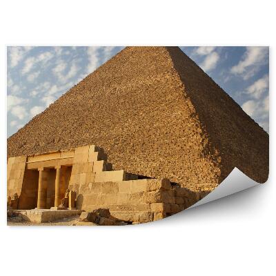 Fotótapéta Építési emlékmű bejárati oszlopszobor