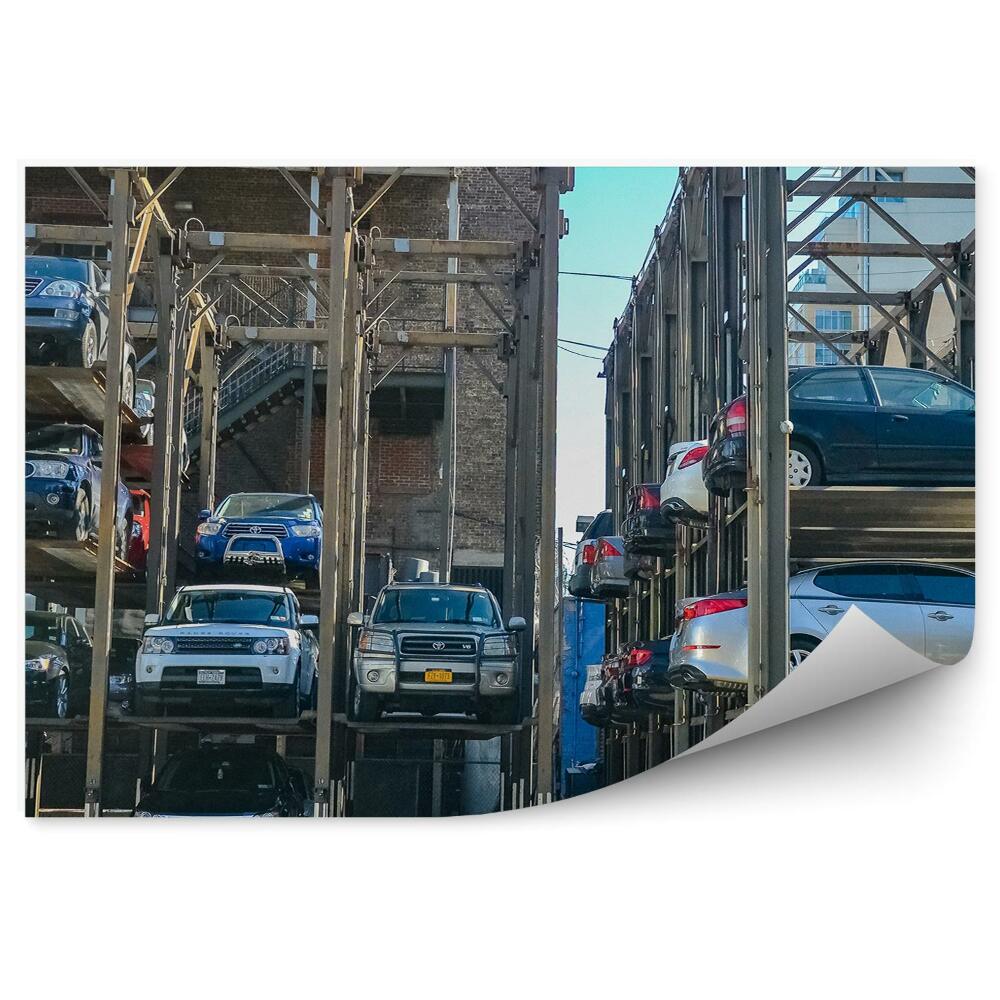 Modern fotótapéta Parkolás a városban