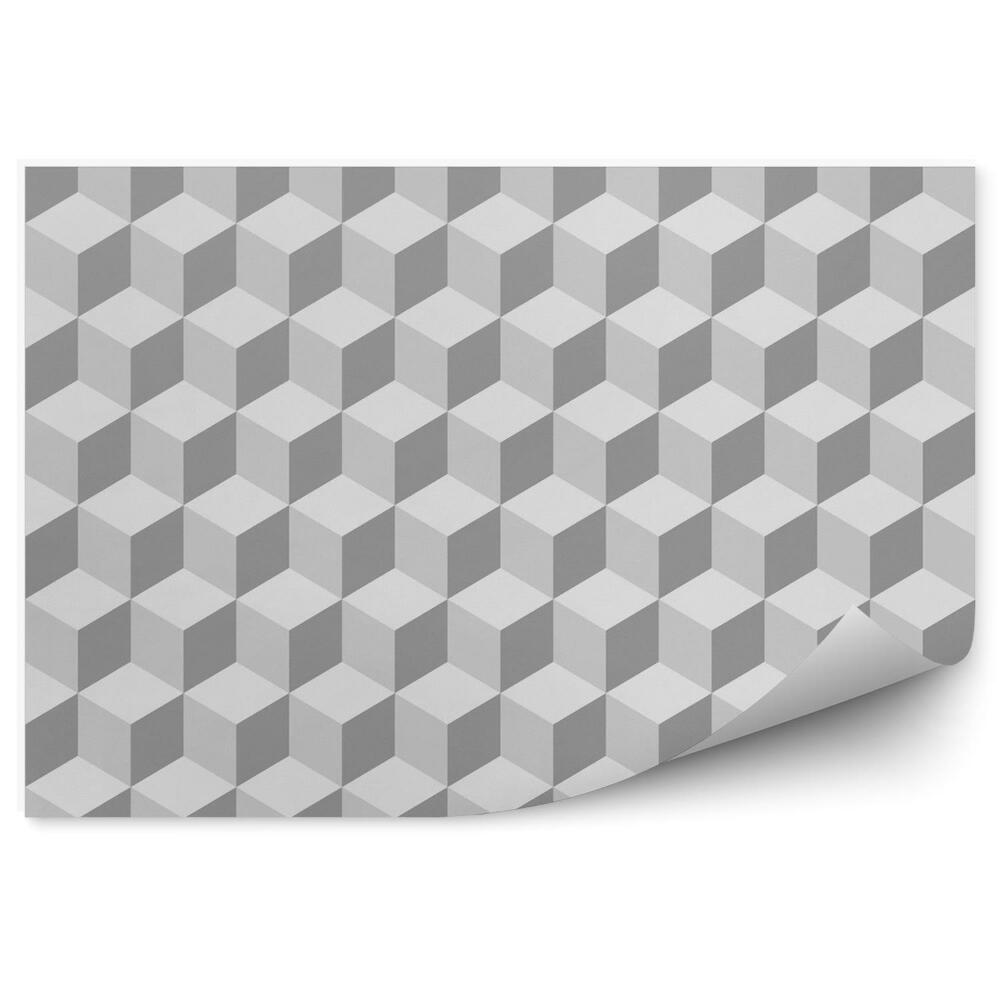 Fotótapéta 3D izometrikus kocka formula