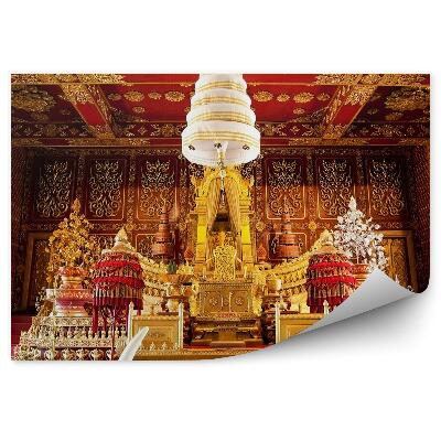 Fali poszter tapéta A palota belsejét arany, vörös és kultúra díszíti