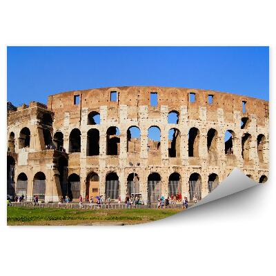 Fotótapéta A római Colosseum turisták szimbóluma