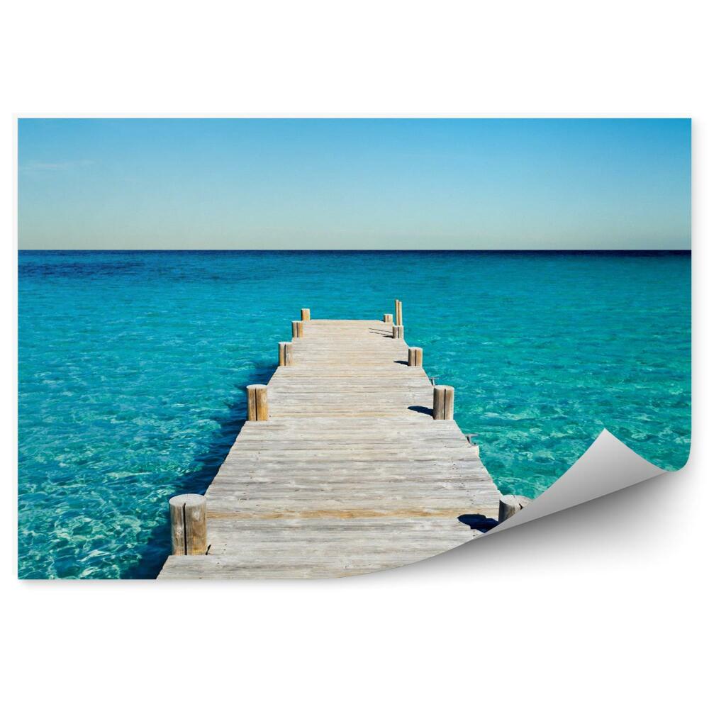 Fotótapéta Tengerparti séta a nyaraláson