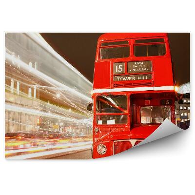 Fotótapéta Piros angol busz