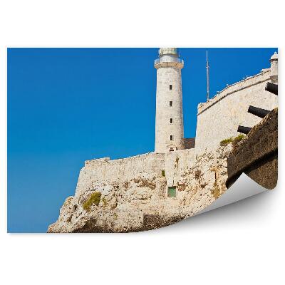 Fotótapéta Coast Castle világítótorony