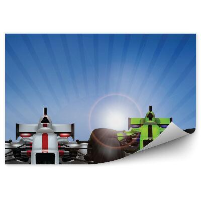 Fotótapéta Színes formula 1-es közúti autók