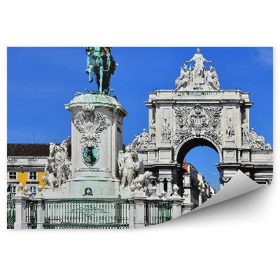 Fotótapéta Munka a Comercio Lisszabonnál