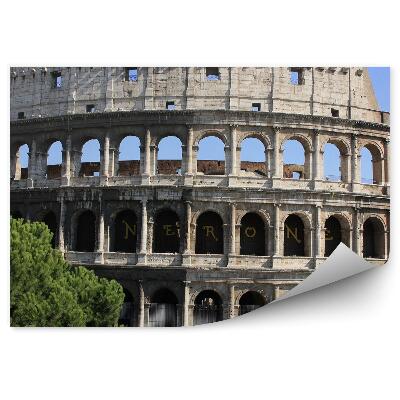 Modern fotótapéta Colosseum Rómában, kék ég, Olaszország