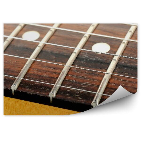 Fotótapéta Elektromos gitár húrjai közelkép