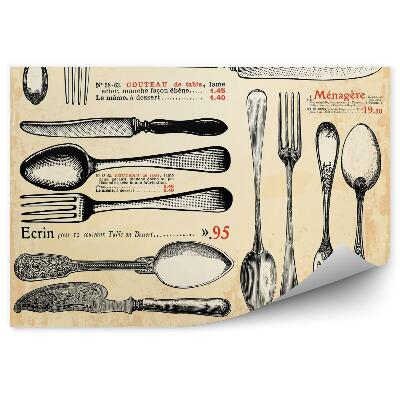 Öntapadós Fotótapéta Falra Ezüst