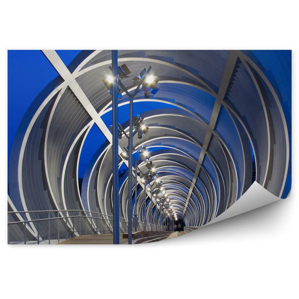 Öntapadós fotótapéta falra Alagút sikátor lámpái