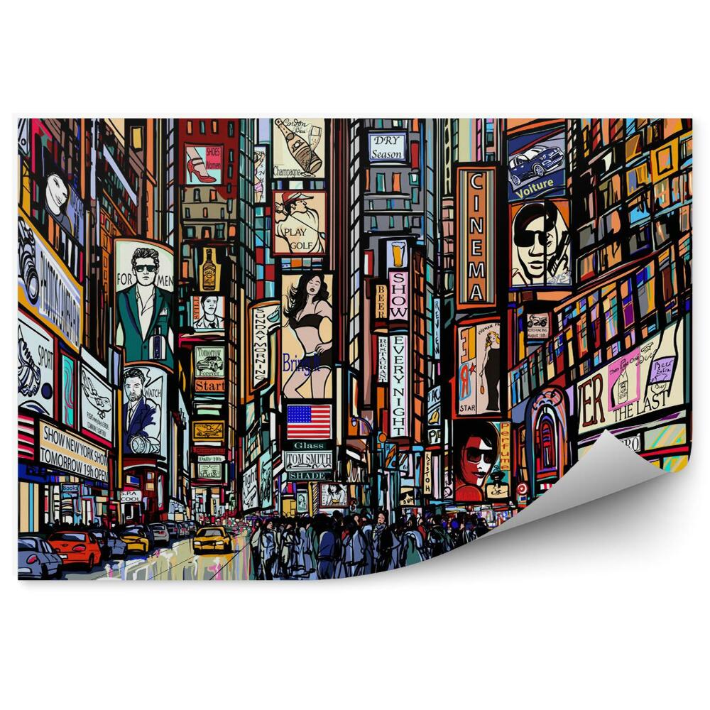 Fotótapéta New York-i utca