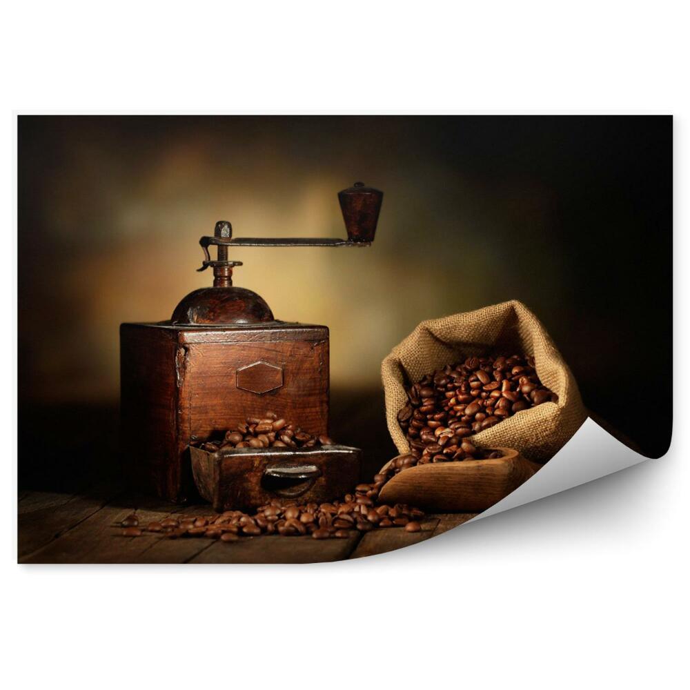 Öntapadós Fotótapéta Falra Antik kávédaráló