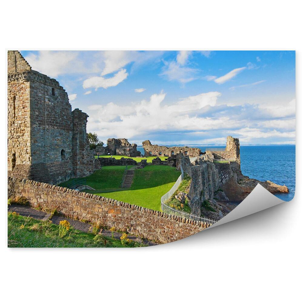 Fotótapéta Középkori épület romjai