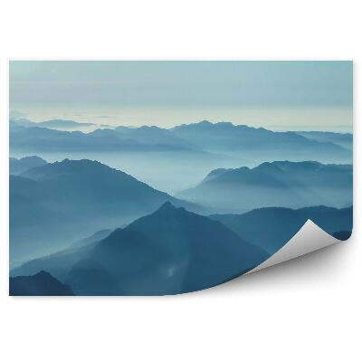 Öntapadós fotótapéta Hegyek felhők Alpok ég