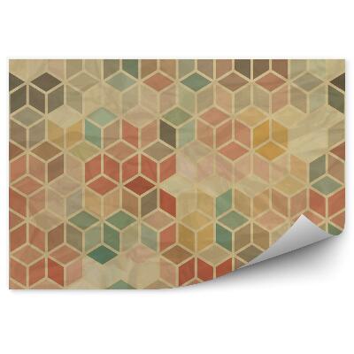 Fotótapéta 3D háttér kék vonalakkal