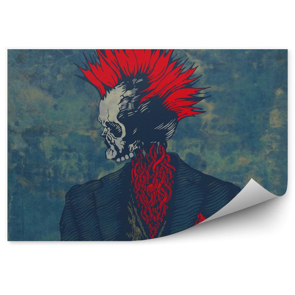 Fotó poszter tapéta Punk csontváz