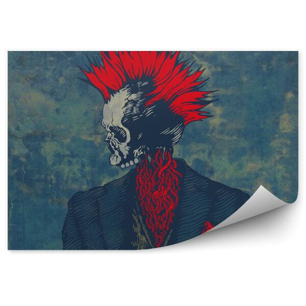 Fotó poszter tapéta Punk csontváz