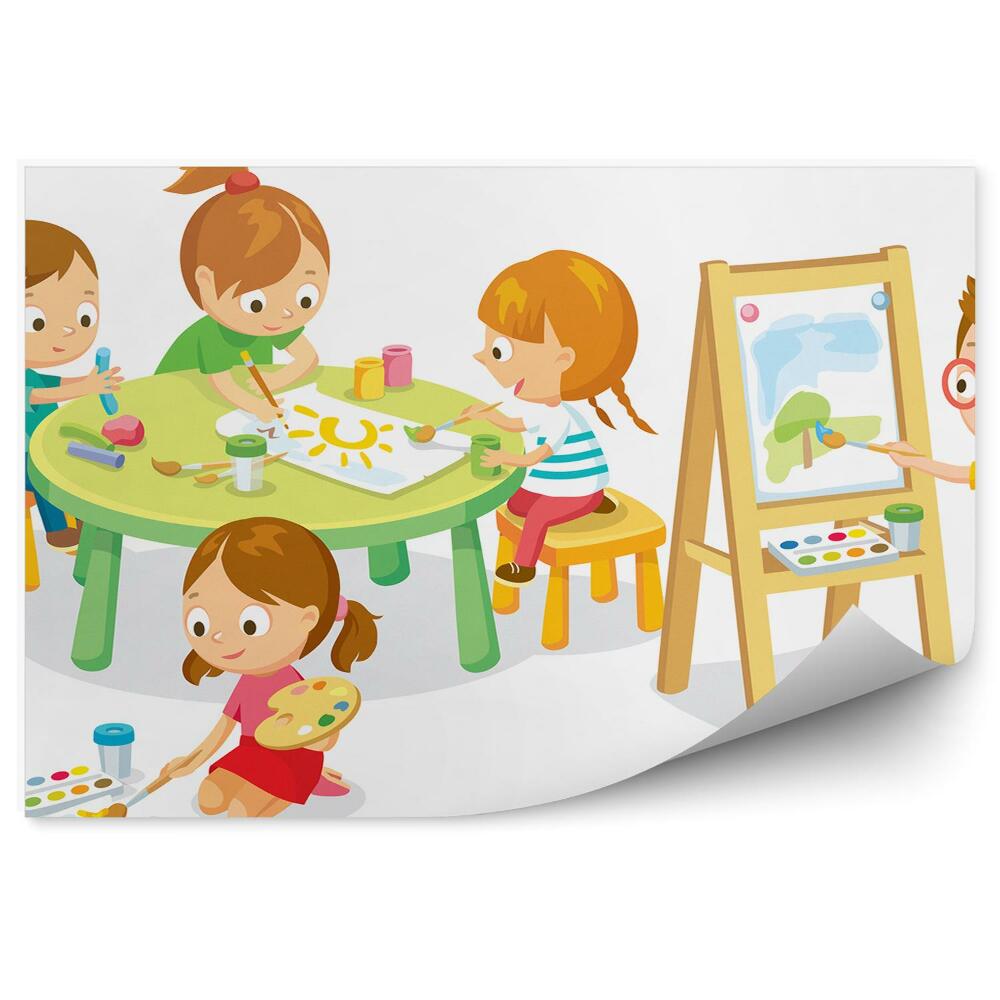 Poszter tapéta Színek A művészet a kreativitást festi