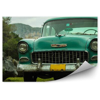 Fotótapéta Régi kubai taxi