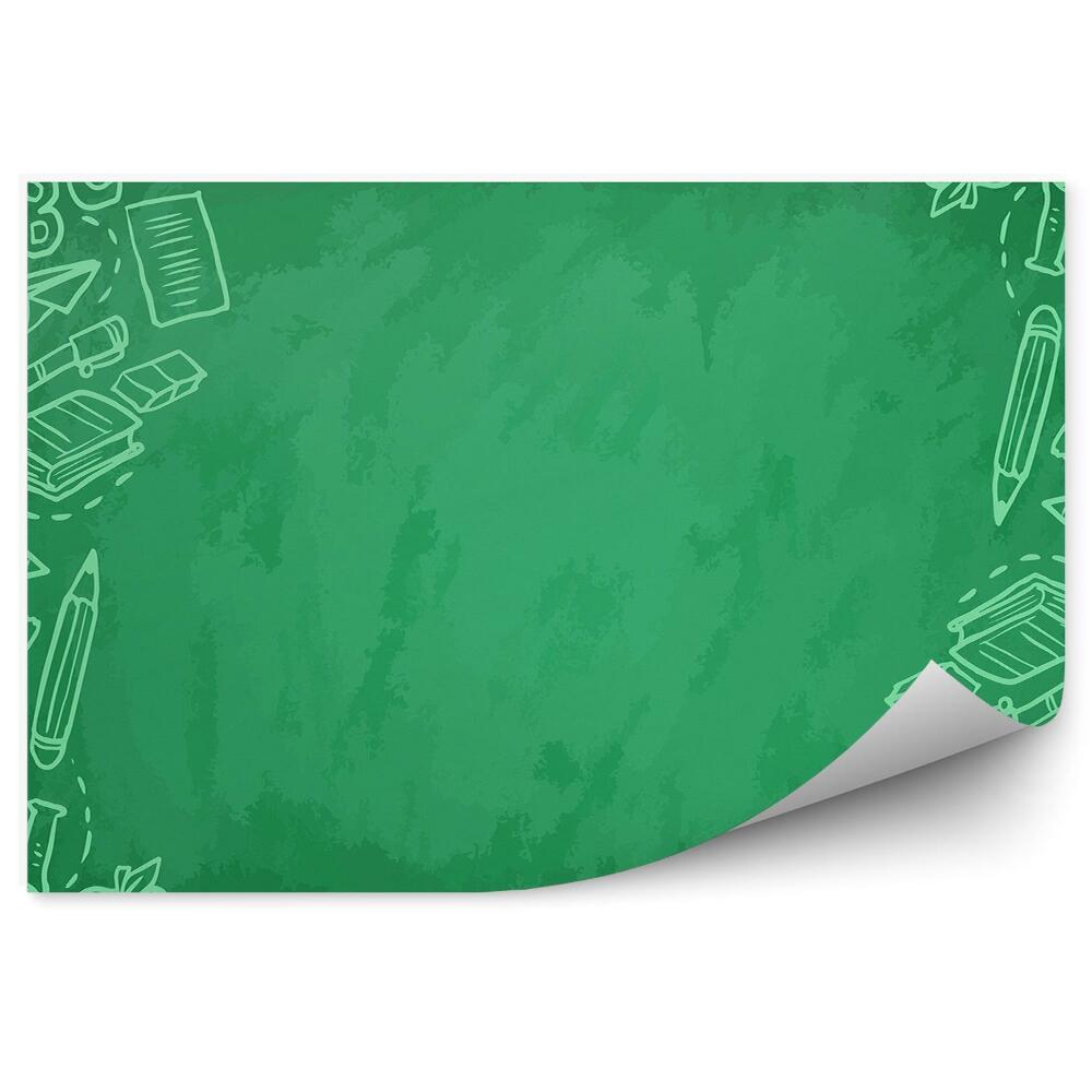 Poszter tapéta Grafikai tábla rajzok oktatás iskolai objektumok