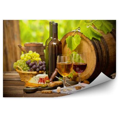 Modern Fotótapéta Bor és sajt