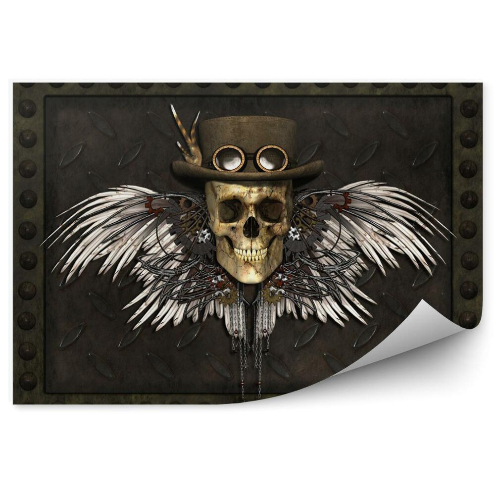 Modern fotótapéta Koponya és szárnyak