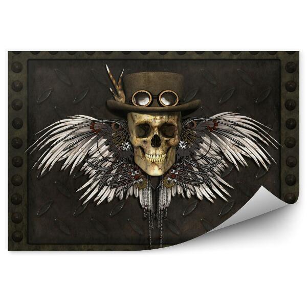 Modern fotótapéta Koponya és szárnyak