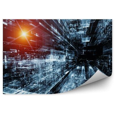 Öntapadós fotótapéta Illúziós fényjáték