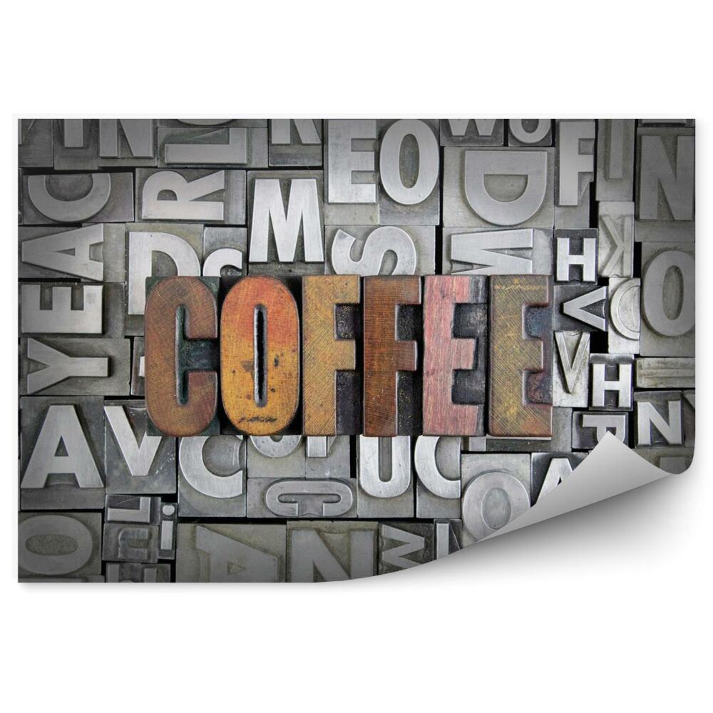 Öntapadós Fotótapéta Falra Kávé