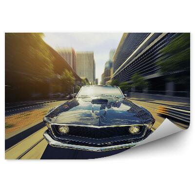 Poszter tapéta Vintage kabrió