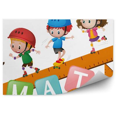 Fotótapéta Matematikai geometriai eszközök gyerekek szórakoztató