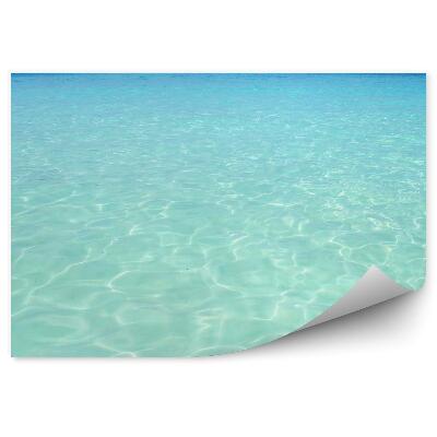 Öntapadós fotótapéta falra Óceán hegyek yacht ég víz