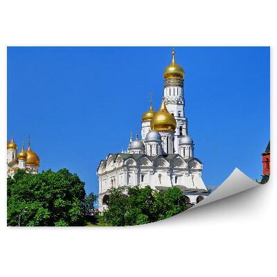 Fotótapéta Városfal épületek arany kupolák