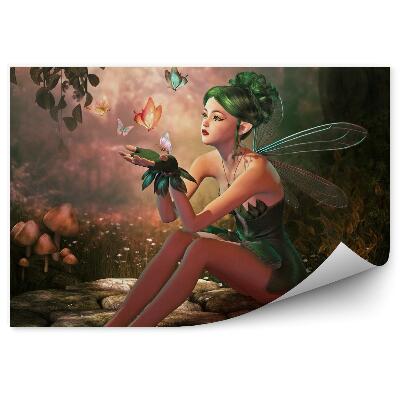 Fotótapéta 3D pillangótündér