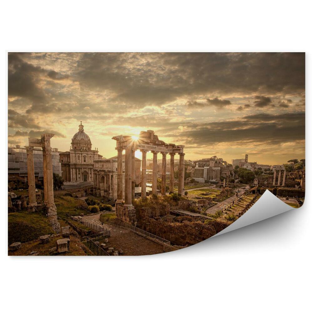 Fotótapéta Olaszország híres római romjai