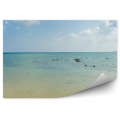 Öntapadós fotótapéta falra Tengerparti kék víz