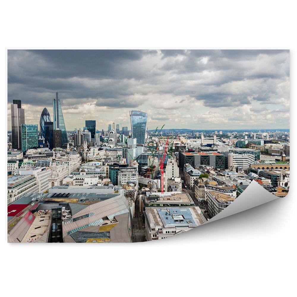 Fotótapéta épületek felhőkarcolók ég felhők London