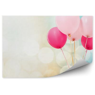 Poszter tapéta Színes léggömbök