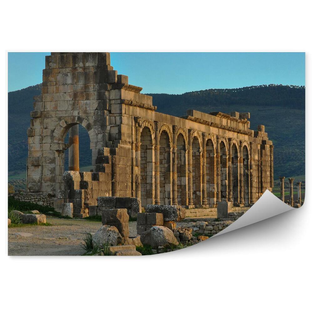 Fotótapéta Egy ókori római város romjai