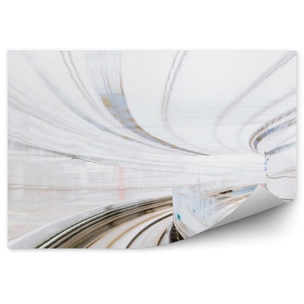 Öntapadós fotótapéta falra Japán vasúti alagút forgalom