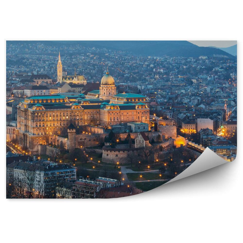 Poszter tapéta Királyi Palota templom hegyek utak hidak királyi vár Varsó