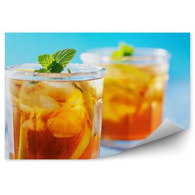 Kép Tapéta Édes teáscsészék gyümölcs jégfa