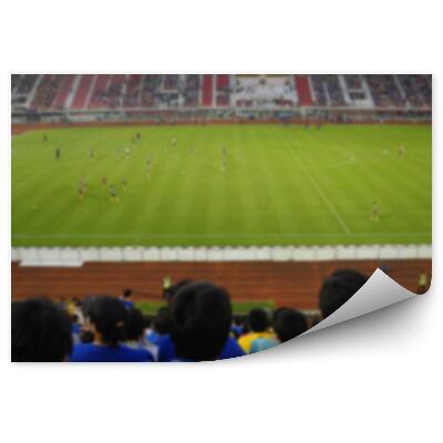 Fotótapéta Defocused futballstadion háttér