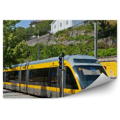 Poszter tapéta Vasúti vonat portugáliai közlekedés