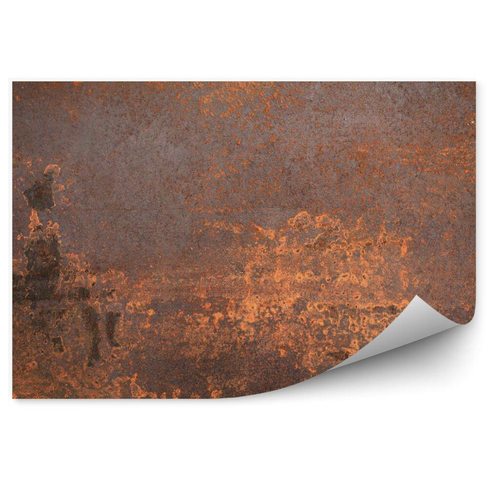 Fotótapéta falra rozsdás fém