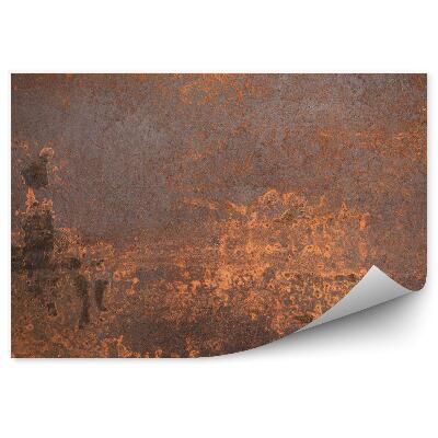 Fotótapéta falra rozsdás fém