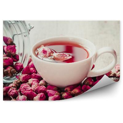 Kép Tapéta Rose bimbók teáscsésze szűrőedény